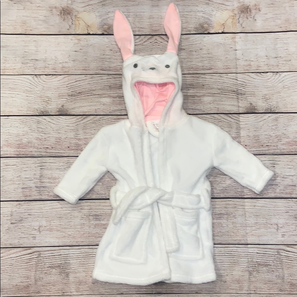 Bunny baby bathrobe